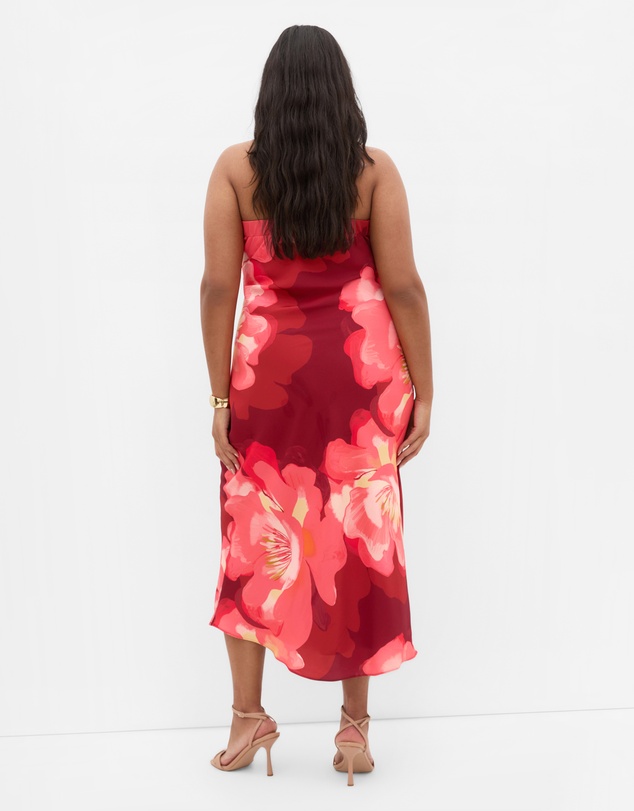 City Chic - Amari Lily Print Dress