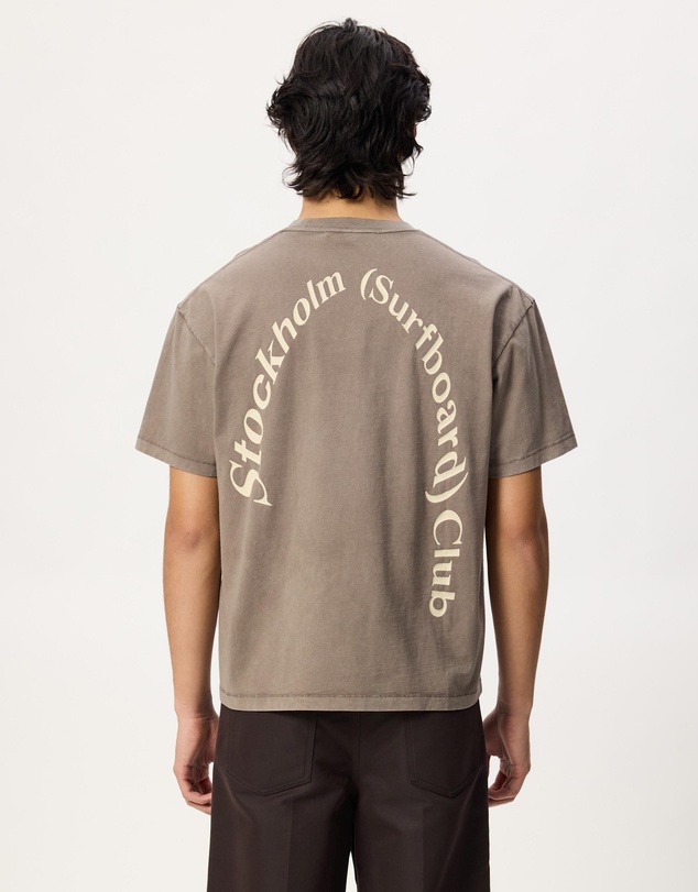Stockholm Surfboard Club - Box Tee Back Logo