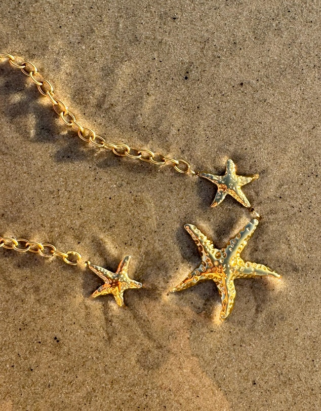Zoe Olivia - Waterproof Starfish Statement Necklace