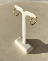 SAINT VALENTINE - Classic Hoops Medium - Gold