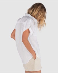 CAMIXA - CAPRI Short Sleeve Linen Shirt