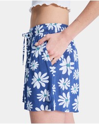 Roxy - Womens Lekeito Break High Beach Shorts
