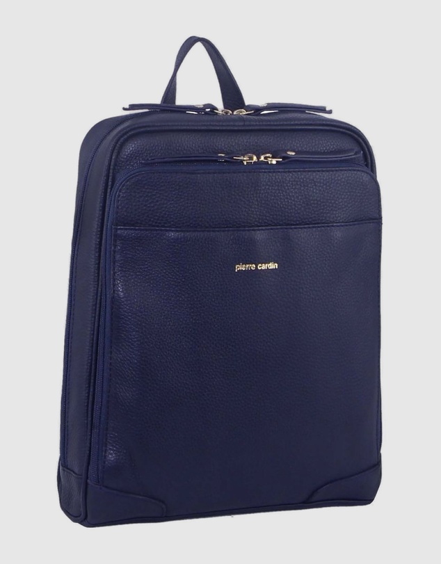 Pierre Cardin - Rustic Leather Backpack