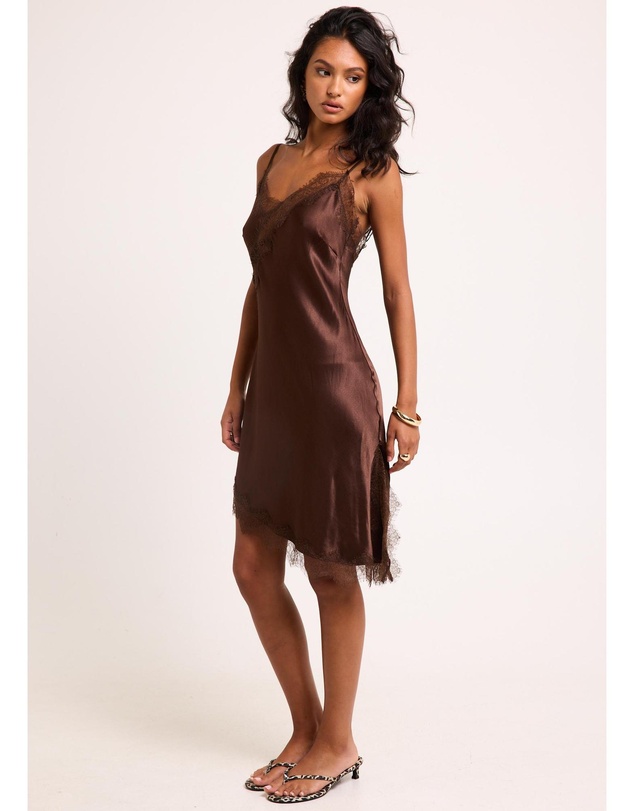 Alice In The Eve - Layla Lace Asym Mini Dress