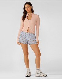 Lorna Jane - Blueberry Rose Run Shorts