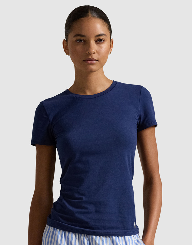 Polo Ralph Lauren - Club Cotton Short Sleeve Crew Neck Sleep T-Shirt