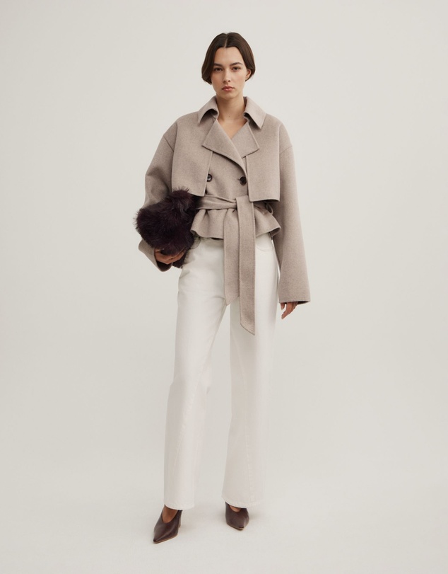 Witchery - Cropped Trench Coat