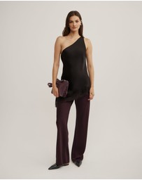 Witchery - One Shoulder Lace Top