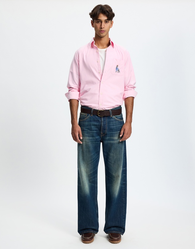 Polo Ralph Lauren - Custom Fit Dog-Embroidered Oxford Shirt