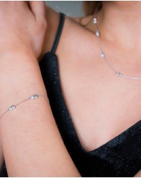 Georgini - Snow Drop Silver Bracelet