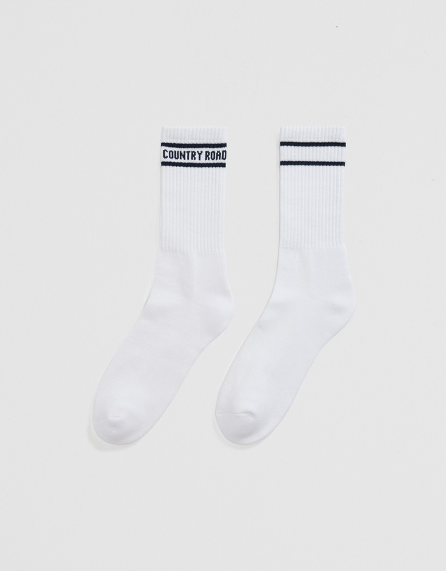 Country Road - Australian Cotton Blend Cr Sport Crew Sock