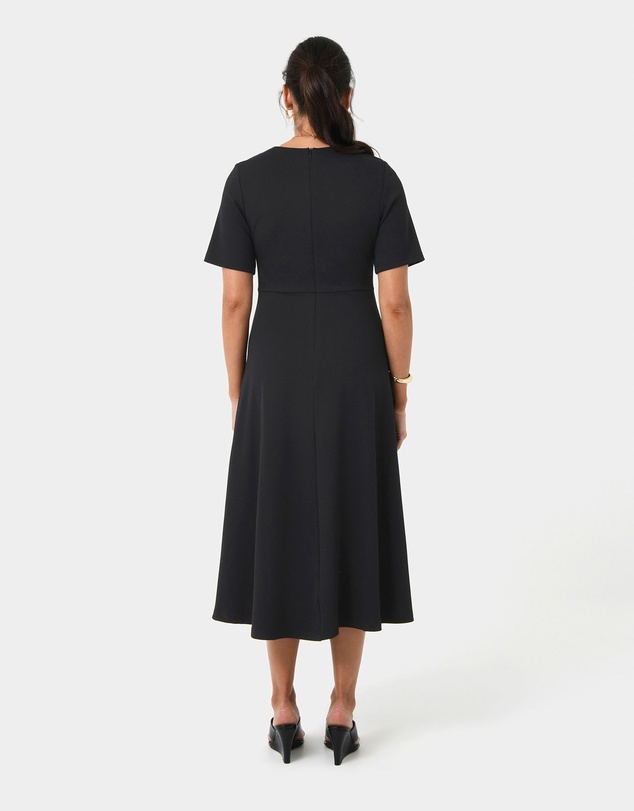 Forcast - Leah A-Line Midi Dress