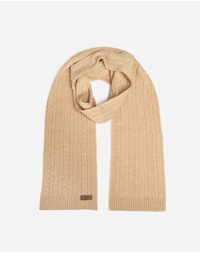 Ozwear Connection Uggs - Ugg Cable Knit Pure Cashmere Scarf