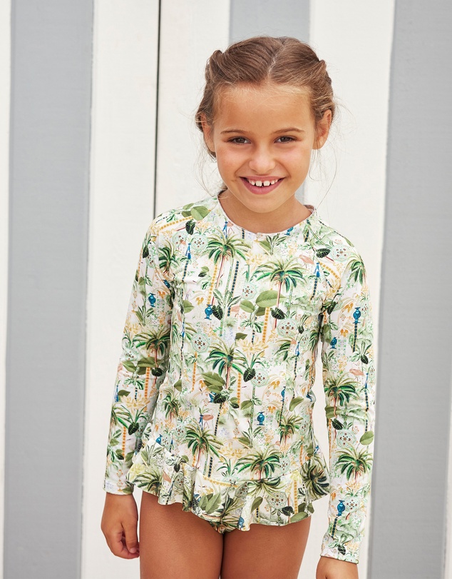 Aqua Blu Kids - Madagascar Long Sleeve Rash Vest Set - Kids
