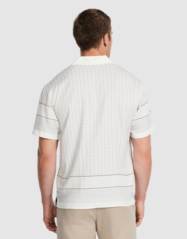 Tarocash - Jaques Viscose Geo Shirt