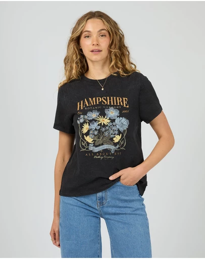 All About Eve - Hampshire Regular Tee Washed Black