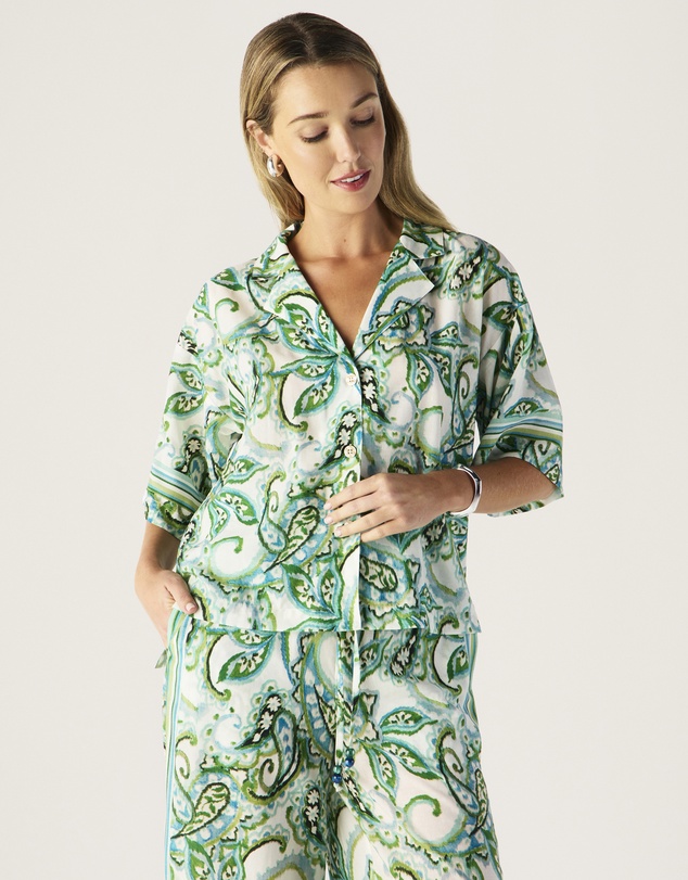 MOS The Label - Tara Print Blouse
