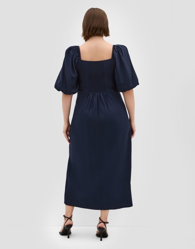 City Chic - Plus size Nala Maxi Dress - navy