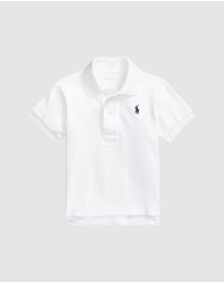 Polo Ralph Lauren - Cotton Mesh Polo Shirt - Baby