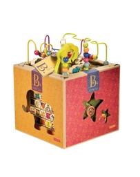 B. Toys - B. Zany Zoo Activity Cube