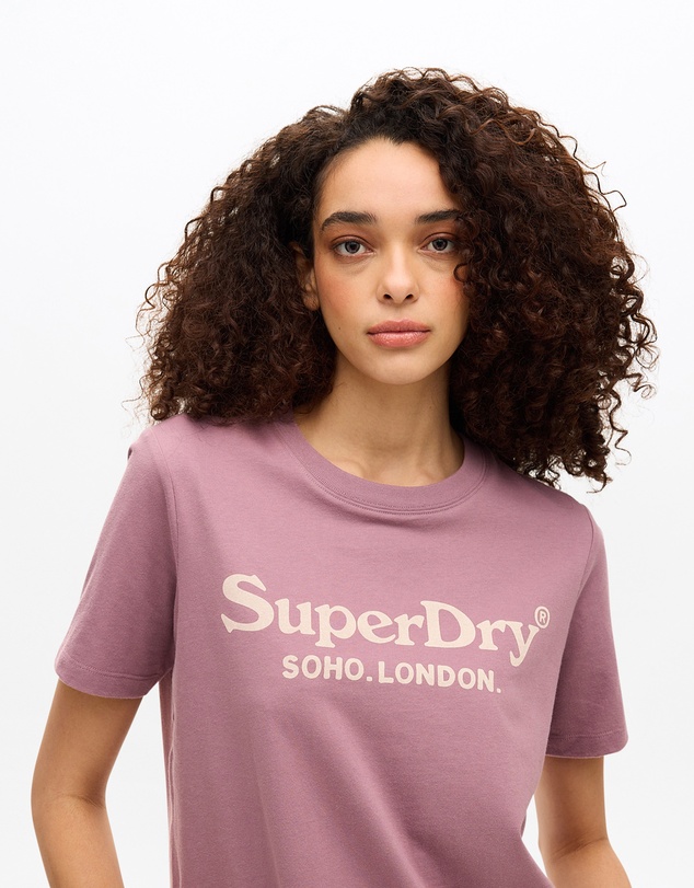 Superdry - Venue Metallic Graphic Tee