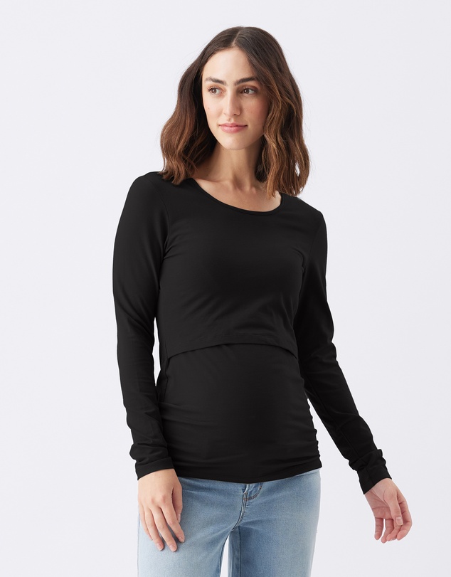 Ripe Maternity - Organic Cotton Nursing Top