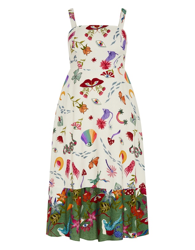 City Chic - Annabel Print Maxi Dress