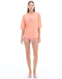 THE TALES - We Love Velvet Heart Street Tee