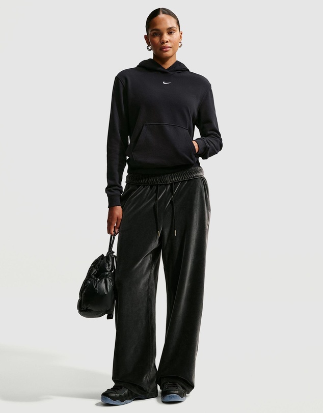 Nike - Studio Fleece Lightweight French Terry Pullover Hoodie
