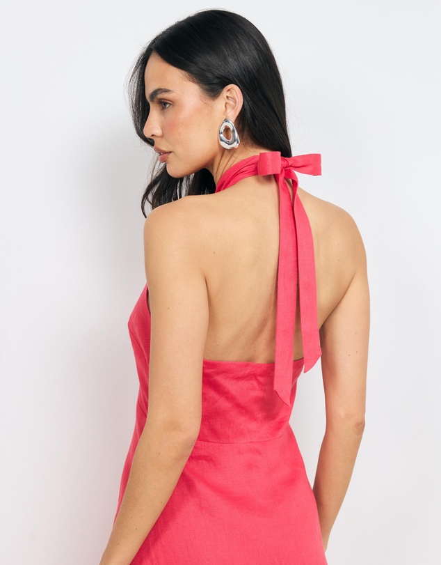 AERE - Celia Halter Maxi Dress
