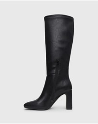 Betts - Prime Block Heel Knee High Boots