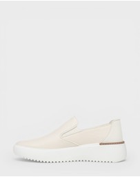 Vionic - Kearny 2.0 Platform Slip-On Sneaker - Ivory