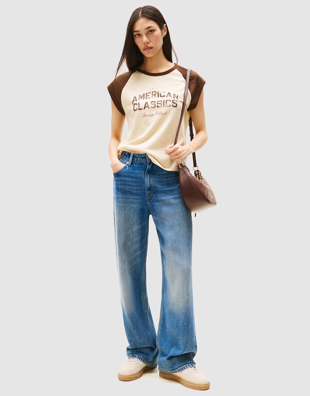 Tommy Hilfiger - Mid Rise Loose Faded Jeans