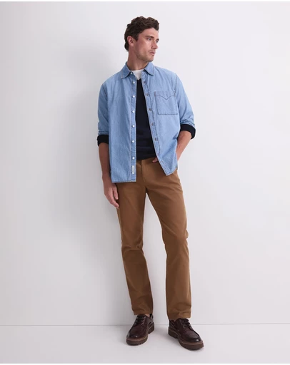 Sportscraft - Long Sleeve Denim Shirt