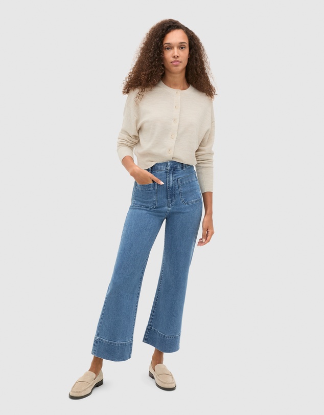 Seed Heritage - Core Wide Leg Pocket Jean