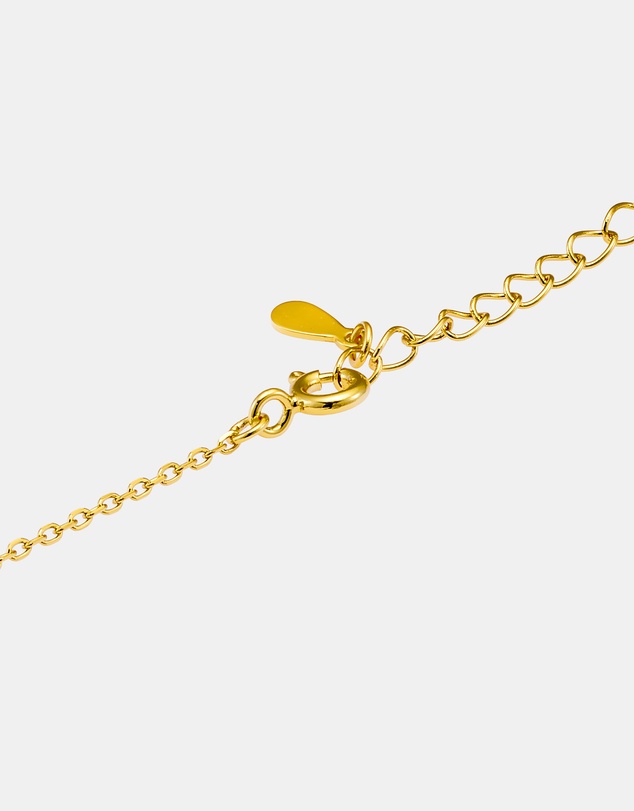 Zoe Olivia - 14K Gold Vermeil 'O' Thin Charm Necklace