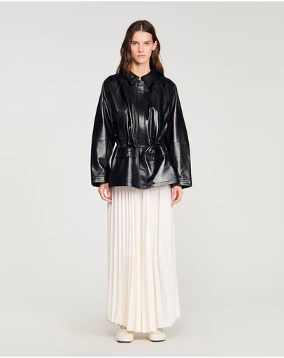 Sandro - Ashley Leather Jacket
