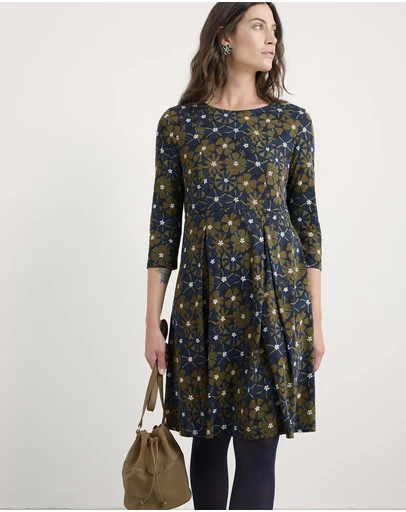 Seasalt - Seasalt Cornwall Green Witch Hazel Dress