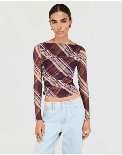 Staple the Label - Arles Mesh Top