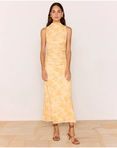 MINKPINK - Clair Mesh Midi Dress