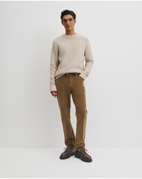 Country Road - Australian Good Earth Cotton Blend Textured Crew Knit