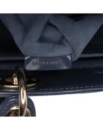Pre-Loved by Azura Reborn - Pre-Loved dior Lady Dior Small Patent Leather Handbag