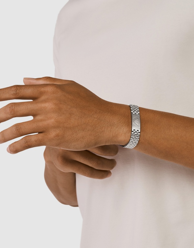 Emporio Armani - Silver Tone Bracelet