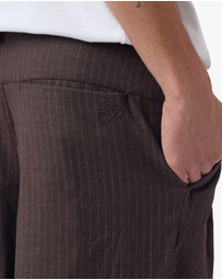 Zanerobe - Pinstripe Mega Pant Choc Stripe