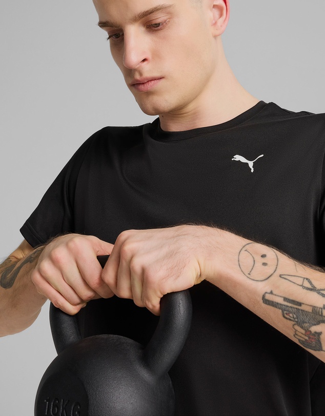 Puma - Train All Day Solid Cat Tee - Men