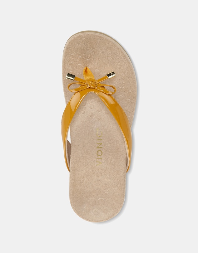 Vionic - Bella Toe Post Sandal - Sunflower