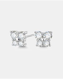 Mestige Kids - Little Flutter Earrings - Silver Plated