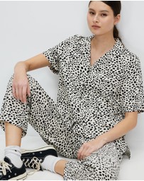 Brixton - Cheetah Crop Pants