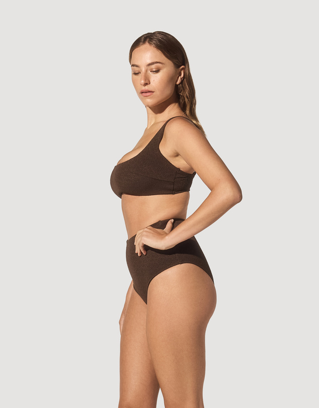 Form and Fold - The Crop Underwire D-G Top