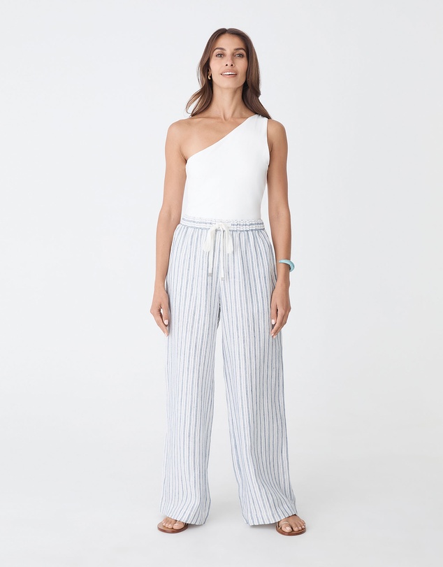 Forcast - Milos Wide Leg Linen Pants